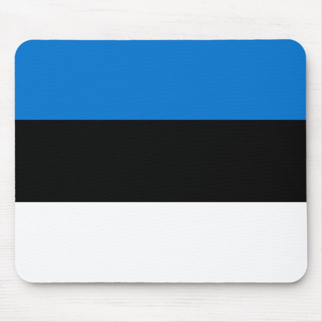 Estonia Flag Mouse Mat (Front)