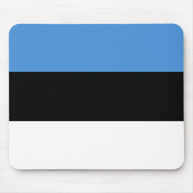Estonia Flag Mouse Mat (Front)
