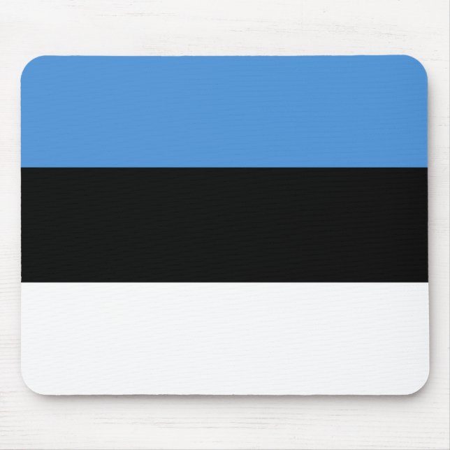Estonia Flag Mouse Mat (Front)