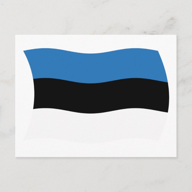 Estonia Flag Postcard (Front)