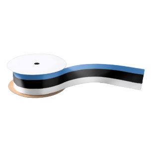Estonia Flag Satin Ribbon