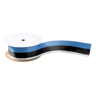 Estonia Flag Satin Ribbon
