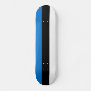 Estonia Flag Skateboard