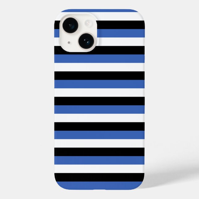 estonia flag stripes country symbol pattern lines  Case-Mate iPhone case (Back)