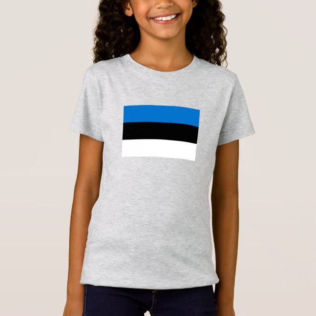 Estonia Flag T-Shirt (Front)