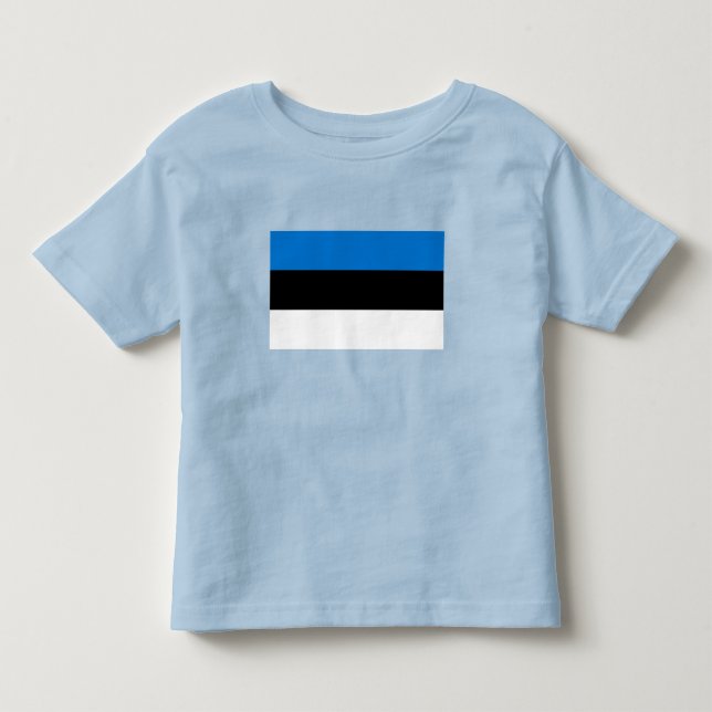 Estonia Flag Toddler T-Shirt (Front)
