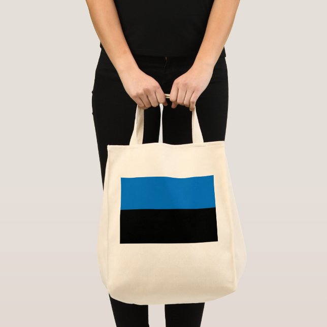Estonia flag tote bag (Front (Product))
