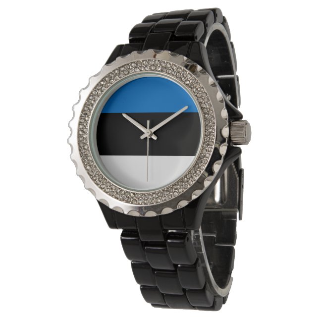 Estonia flag watch (Angled)