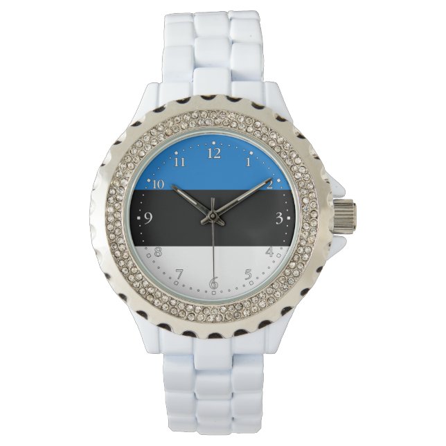 Estonia Flag Watch (Front)