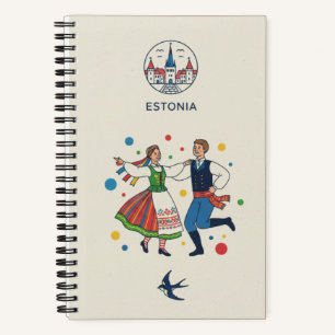 Estonia Heritage & Tallinn Old Town Photo Archive Notebook