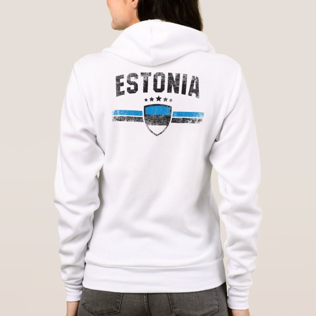 Estonia Hoodie (Back)