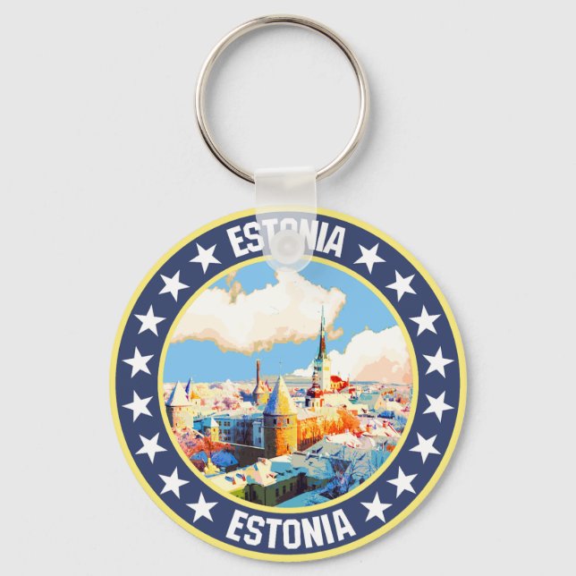 Estonia                                            key ring (Front)