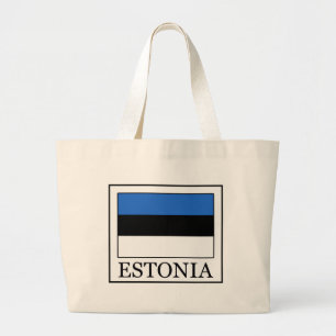 Estonia Large Tote Bag