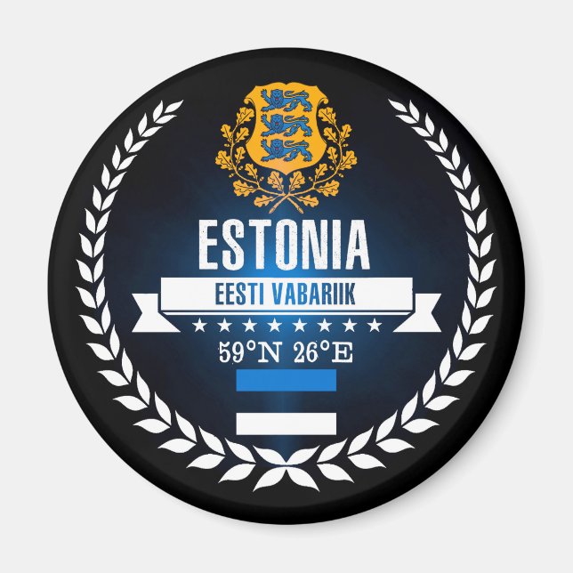 Estonia Magnet (Front)