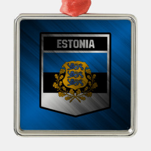 Estonia Metal Tree Decoration