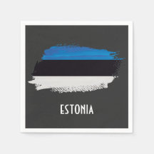 Estonia napkins. Estonian colours