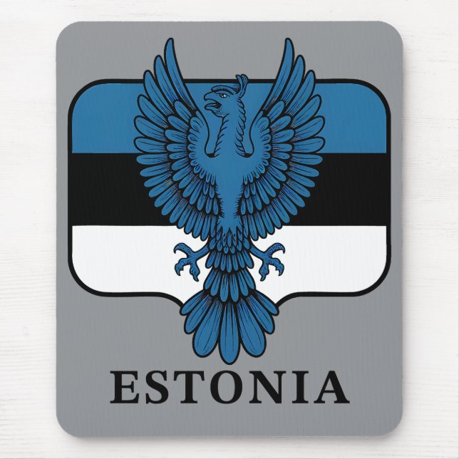 Estonia Northern Europe Mouse Mat (Front)