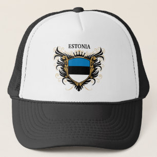 Estonia [personalise] trucker hat