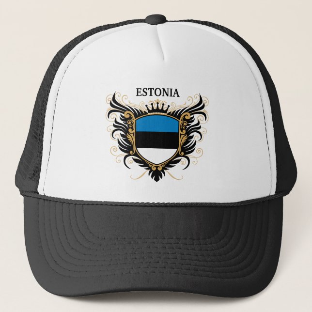 Estonia [personalise] trucker hat (Front)