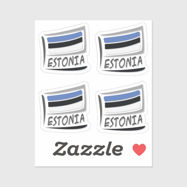 Estonia  Pride X Flag (Sheet)