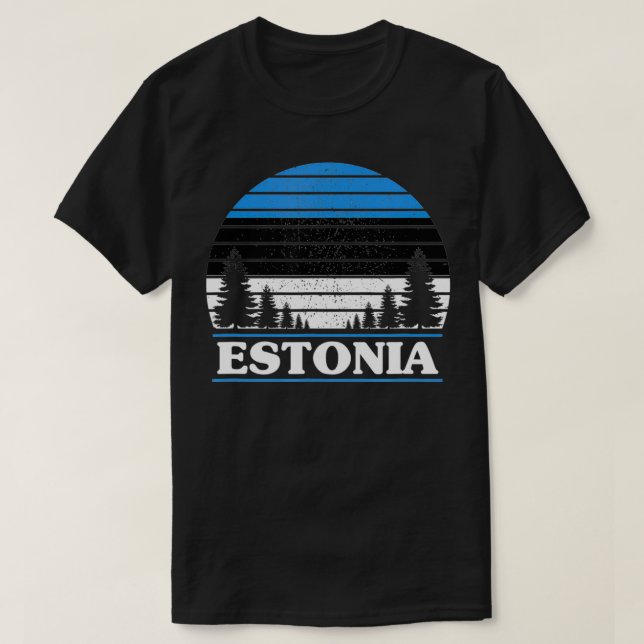 Estonia  T-Shirt (Design Front)