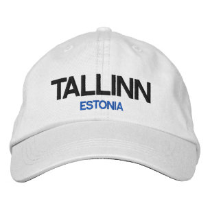 Estonia Tallinn Personalised Adjustable Hat