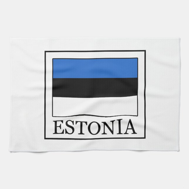Estonia Tea Towel (Horizontal)
