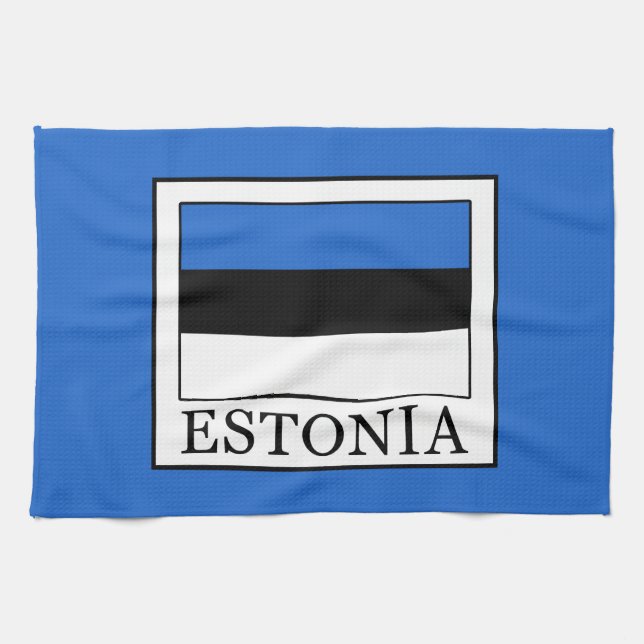 Estonia Tea Towel (Horizontal)