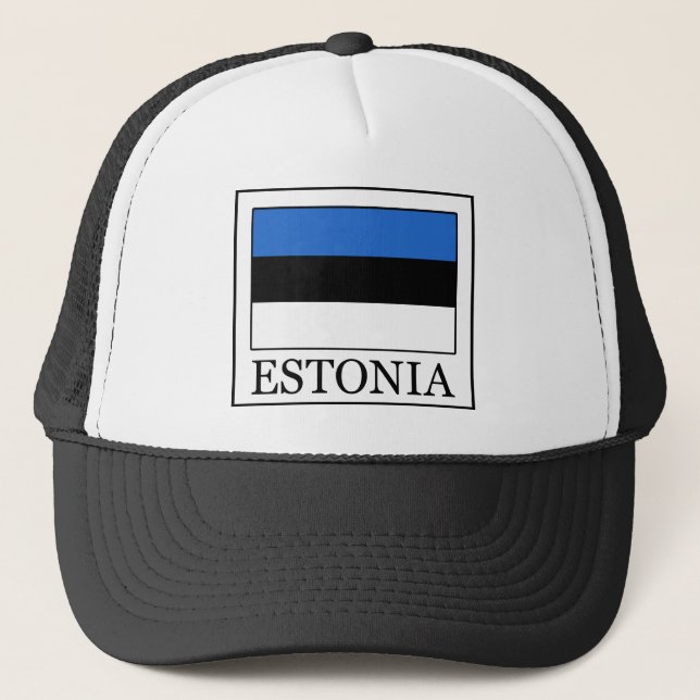 Estonia Trucker Hat (Front)
