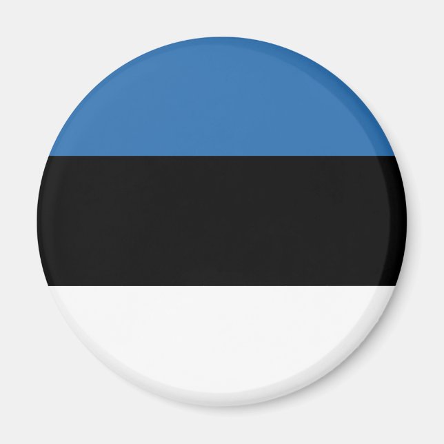 Estonian Falg Magnet (Front)