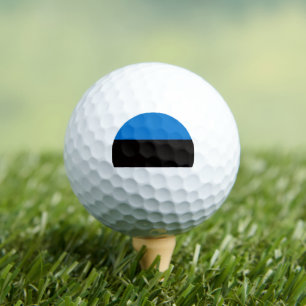 Estonian Flag, Flag of Estonia Golf Balls