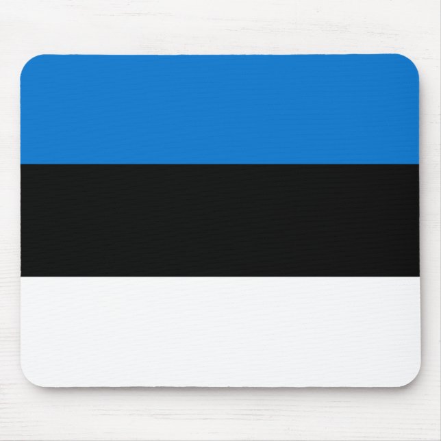 Estonian Flag Mouse Mat (Front)