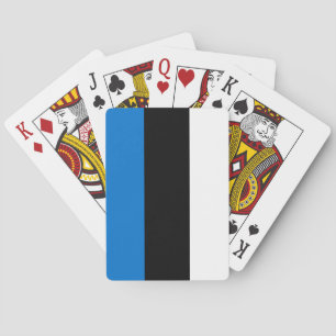 Estonian Flag Playing Cards