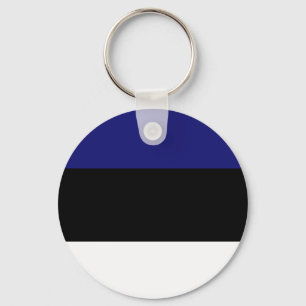 Estonian Flag T-shirts and Gifts Key Ring