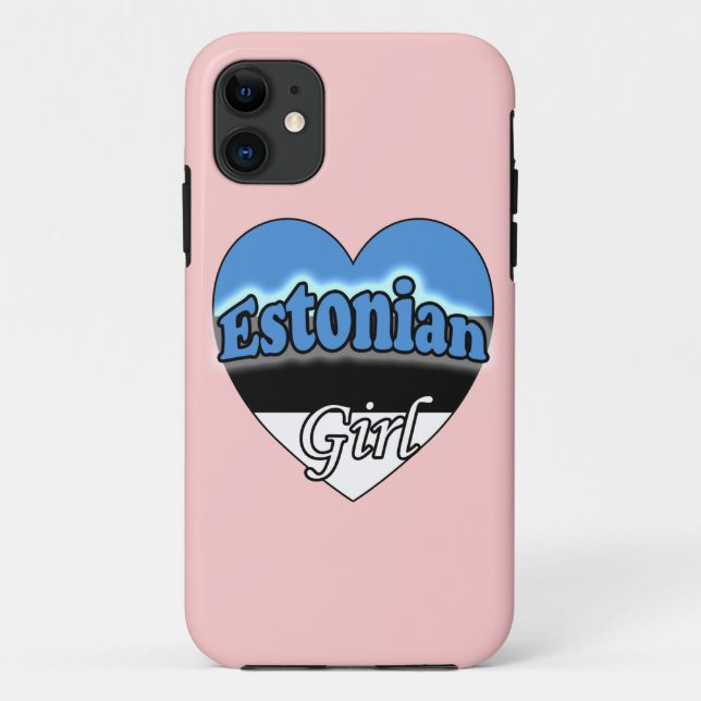 Estonian Girl Case-Mate iPhone Case (Back)