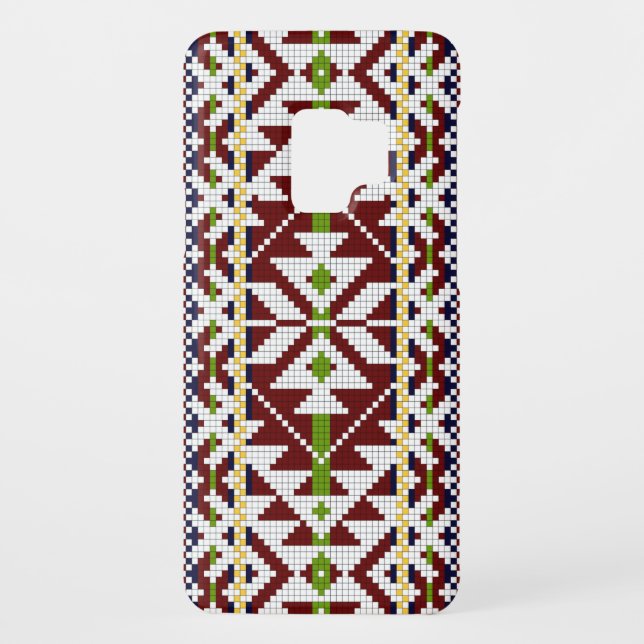 Estonian National Belt Pattern Kolga-Jaani Case-Mate Samsung Galaxy Case (Back)