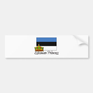 Estonian Princess Bumper Sticker