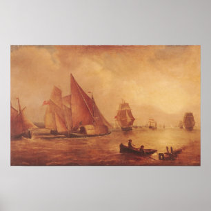 Estuary of the Thames and the Medway Poster