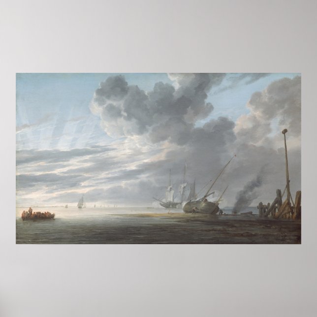 Estuary - Simon de Vlieger Fine Art Poster (Front)