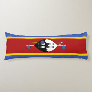 Eswatini Flag Body Cushion