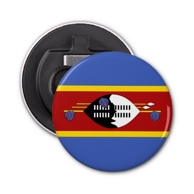 Eswatini Flag Bottle Opener (Front)