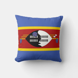 Eswatini Flag Cushion