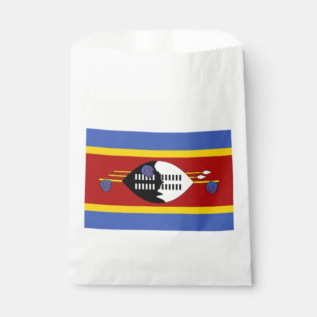 Eswatini Flag Favour Bags (Front)