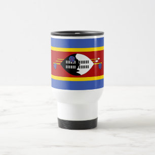 Eswatini Flag Travel Mug