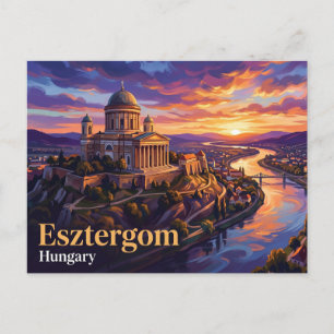 Esztergom Basilica Hungary Postcard