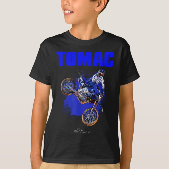 ET3 ELI 3 TOMAC SUPERCROSS MOTOCROSS STAR CHAMPION T-Shirt (Front)