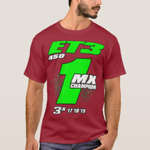 ET3 MOTOCROSS 2019 MX CHAMP 450 PRO T-Shirt