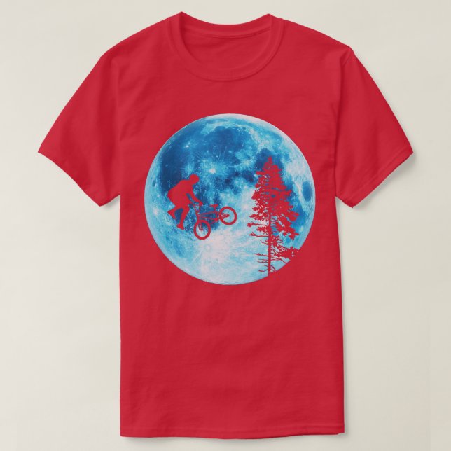 ET Bike Moon T-Shirt (Design Front)