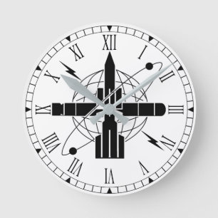 ET Branch badge Round Clock
