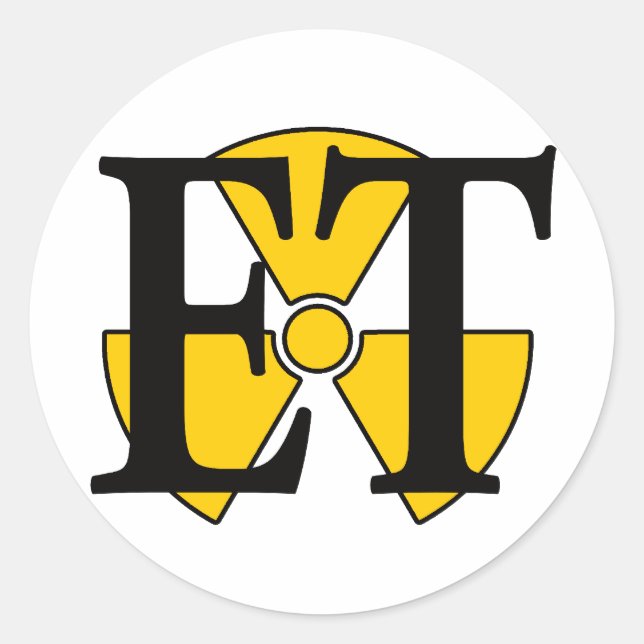 ET- Electronics Technician Classic Round Sticker (Front)